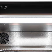 AG Twin Sliding Door Bar Fridge - Black Body & Doors 220L - BEER2-SD