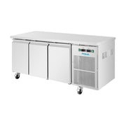 Polar U-Series Three Door Counter Fridge/Freezer - UA087-A