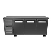 SKOPE ReFlex 3 Solid Door Underbench GN 1/1 Compatible Freezer - RF7.UBF.3.SD - 3D model (Stainless Steel)