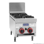 Gasmax Natural Gas Cook Top 2 Burner with Flame Failure - RB-2E