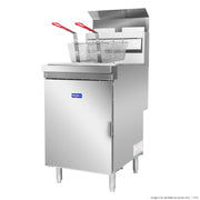 Gasmax - Superfast LPG Gas Tube Twin Vat Fryer - RC400TELPG