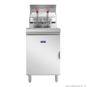 Gasmax Superfast Natural Gas Tube Twin Vat Fryer - RC400TE