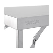 Vogue Stainless Steel Folding Table 1800mm - CB906