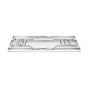 Vogue Stainless Steel Folding Work Table 1830x760x780 - DR195