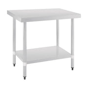 Vogue Stainless Steel Prep Table 900mm - T375