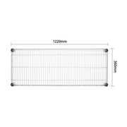 Vogue Steel Wire Wall Shelf 1220mm - U202