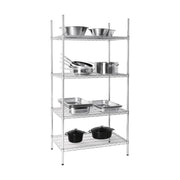 Vogue 4 Tier Wire Shelving Kit 915x610mm - U256