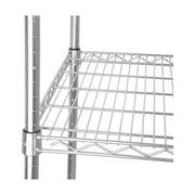 Vogue 4 Tier Wire Shelving Kit 1220x610mm - U257