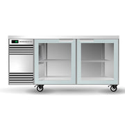 SKOPE BackBar 2 Glass Swing Door CounterLine Fridge - CL.2.GSW