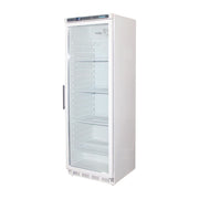 Polar C-Series 1 Glass Door Upright Display Fridge 400L White - CD087-A