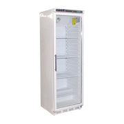 Polar C-Series 1 Glass Door Upright Display Fridge 400L White - CD087-A