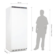Polar C-Series 1 Door Upright Freezer 600L White - CD615-A