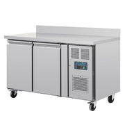 Polar U-Series 2 Door Counter Fridge with Upstand 282L - UA064-A