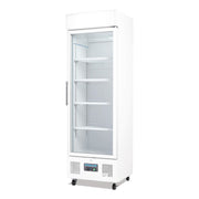 Polar G-Series 1 Door Upright Display Fridge 368L White - DM076-A