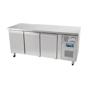 Polar U-Series 3 Door Counter Fridge 417L - UA048-A