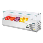 Polar G-Series Countertop Prep Fridge 3x 1/3GN & 1x 1/2GN - GD875-A
