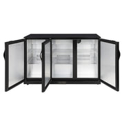 Polar G-series 850mm Triple Door Back Bar Cooler Solid Door 320L - GE999-A