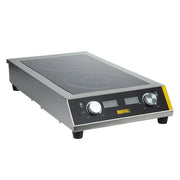 Apuro Heavy Duty Double Induction Hob - 7kW - GF239-A
