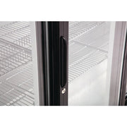 Polar G-Series Back Bar Cooler with 2 Sliding Doors 208L Black - GL003-A