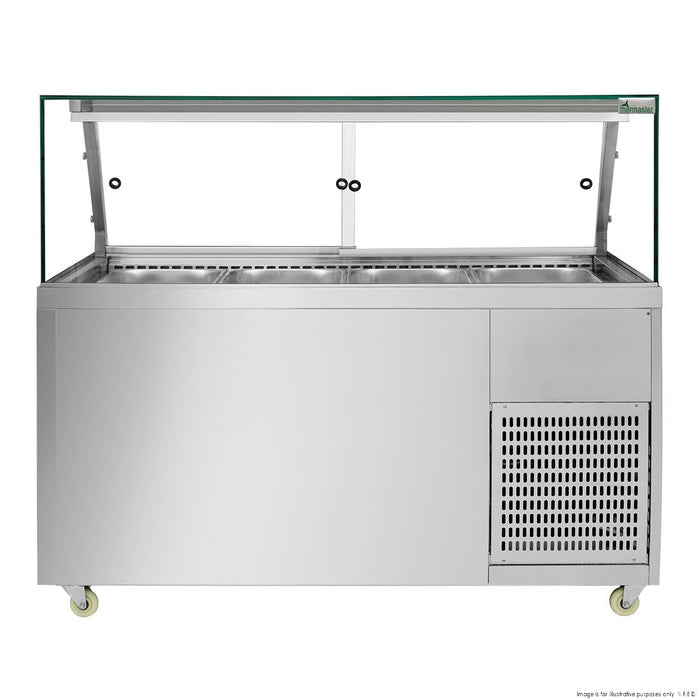 Thermaster Cold Salad & Noodle Bar 4x1/1 GN Pans - PG150FA-XG