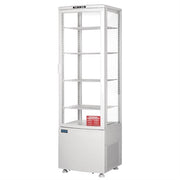 Polar C-Series Energy Efficient Curved Door Display Fridge White 235Ltr - CX575-A