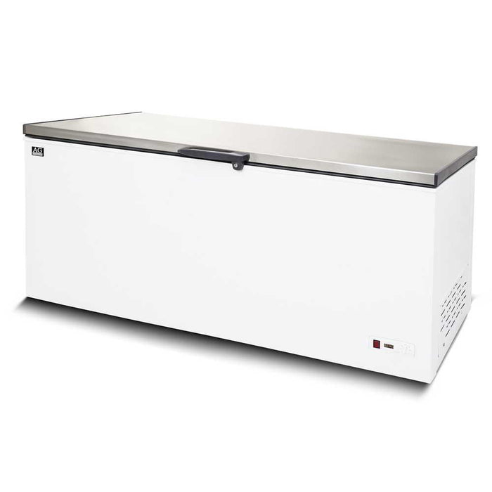 AG Stainless Lid Chest Freezer 550L - BD650S