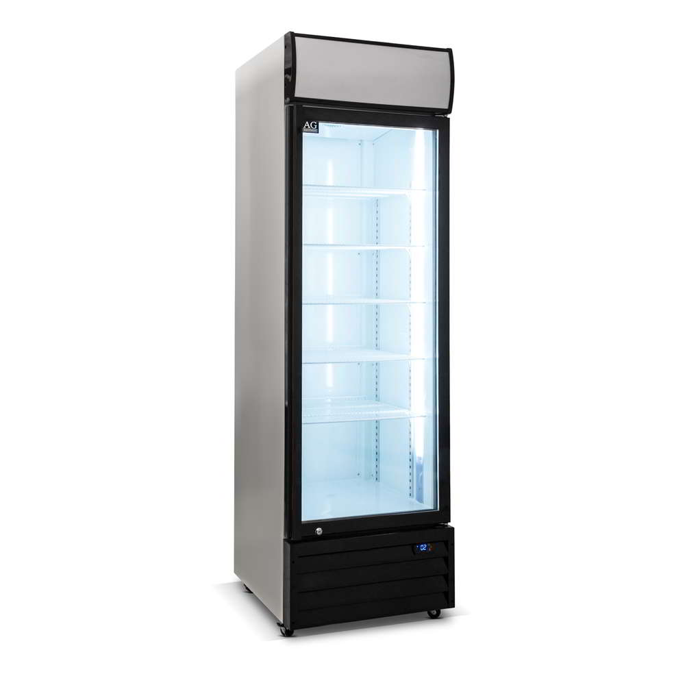 AG Single Door Upright Display Fridge - Glass Door 420L - CU420TNG