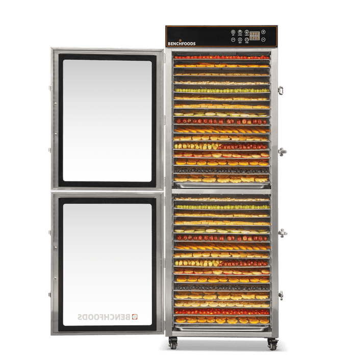 BenchFoods 32 Tray Top & Bottom Commercial Food Dehydrator - 32VCUD