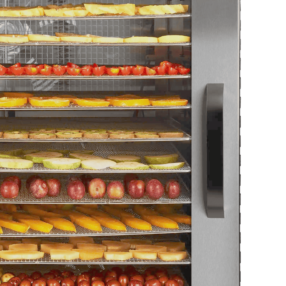 BenchFoods 32 Tray Top & Bottom Commercial Food Dehydrator - 32VCUD