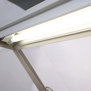 Bromic Square Glass Deli Display - 2580mm - DD2500SG-NR
