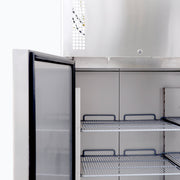 Bromic Upright Fridge - 1300L - 2 Doors - Stainless Steel - UC1300SD-NR-1