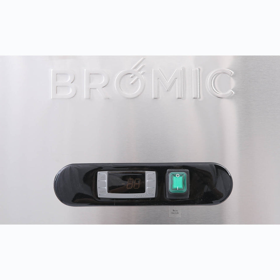 Bromic Upright Fridge - 1300L - 2 Doors - Stainless Steel - UC1300SD-NR-1