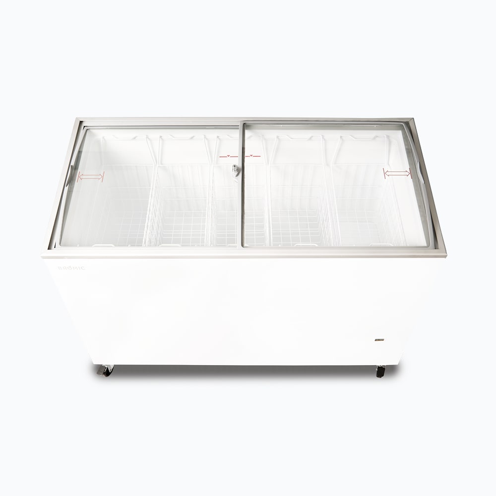 Bromic Display Chest Freezer - 352L - Curved Glass Top - CF0400ATCG-NR