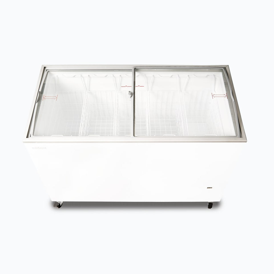Bromic Display Chest Freezer - 352L - Curved Glass Top - CF0400ATCG-NR