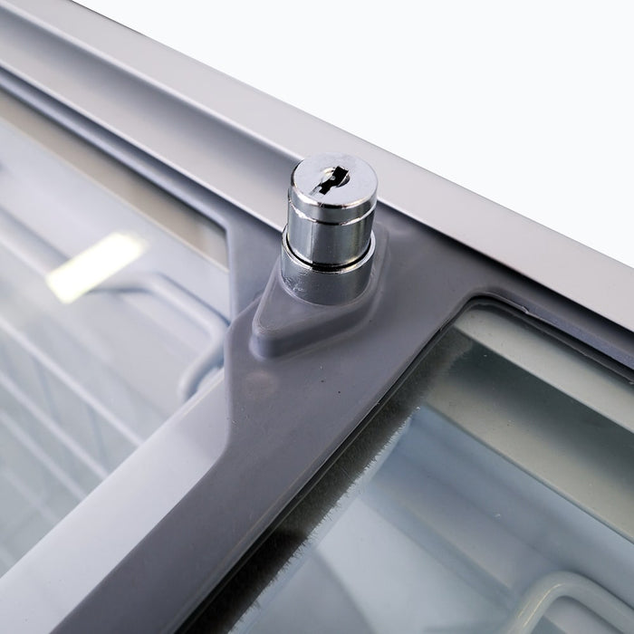 Bromic Display Chest Freezer - 670L - Flat Glass Top - CF0700FTFG-NR