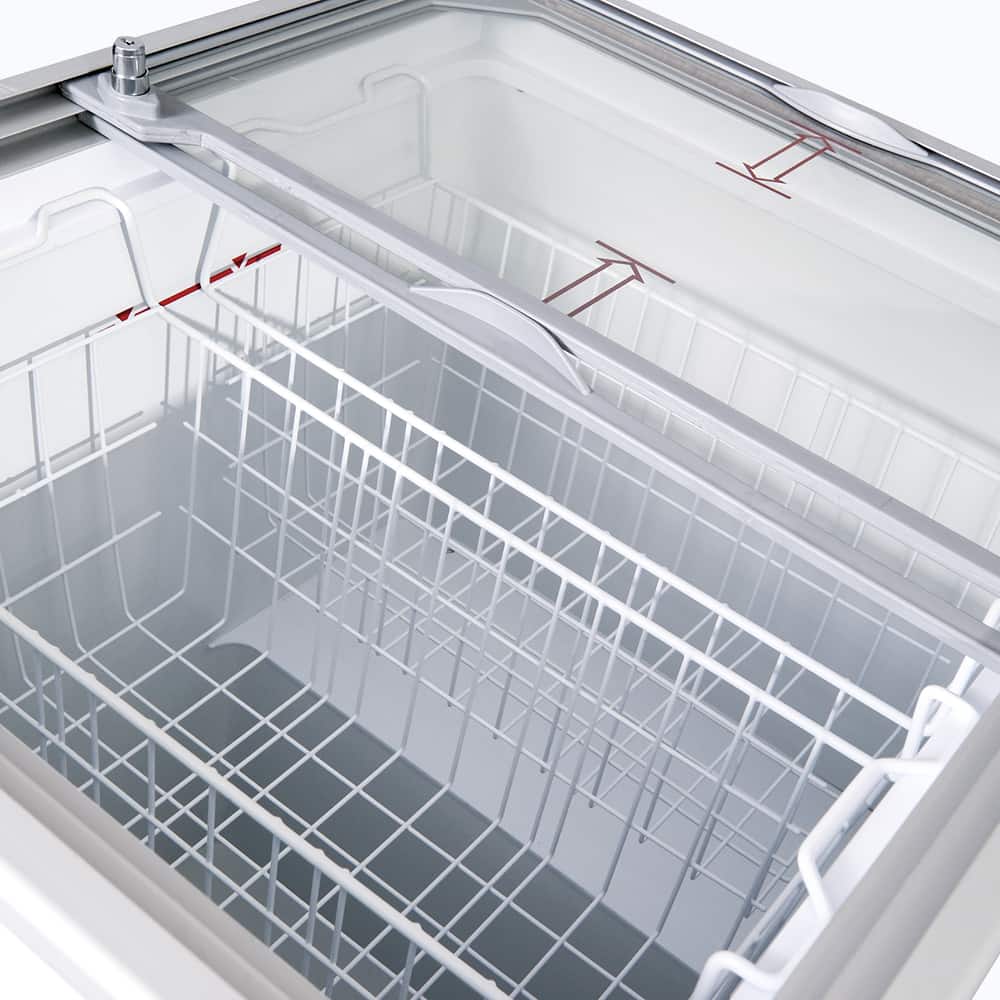 Bromic Display Chest Freezer - 191L - Flat Glass Top - CF0200FTFG-NR