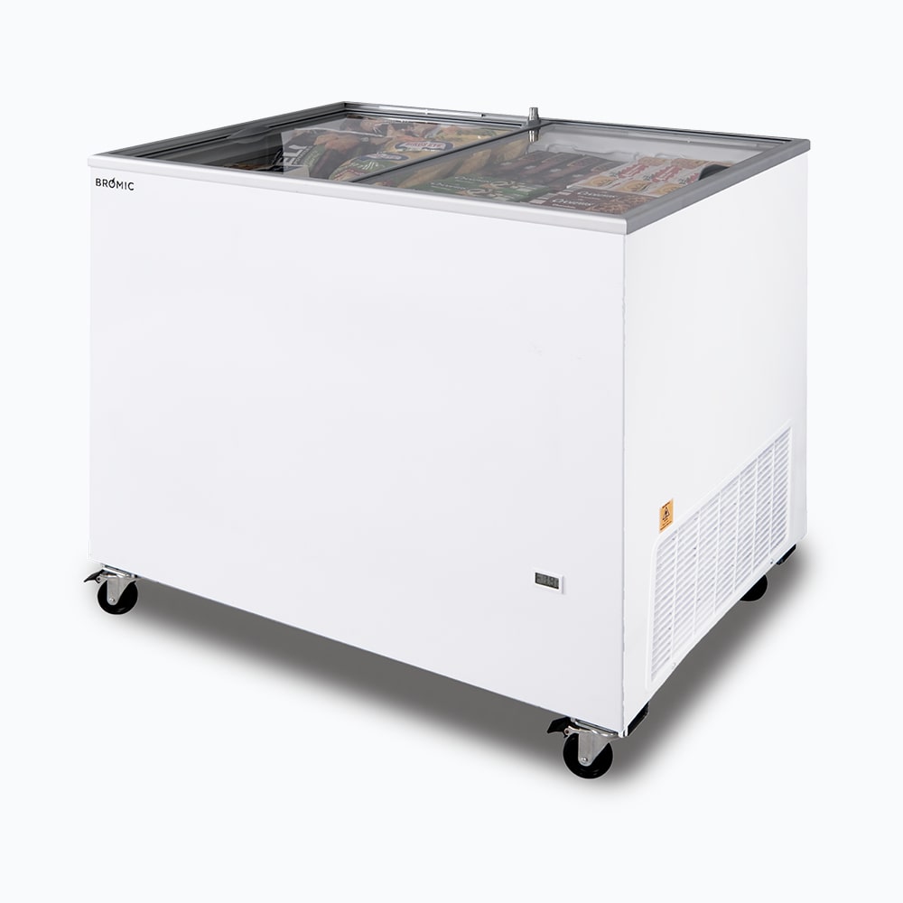 Bromic Display Chest Freezer - 296L - Flat Glass Top - CF0300FTFG-NR