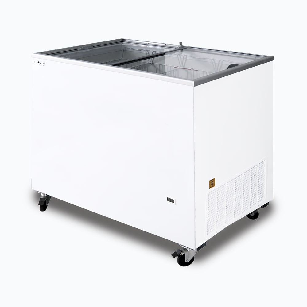 Bromic Display Chest Freezer - 296L - Flat Glass Top - CF0300FTFG-NR
