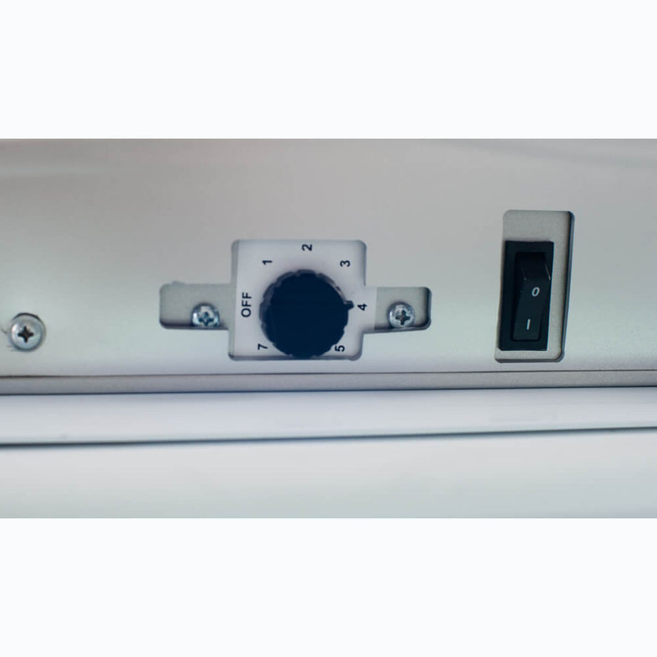 Bromic Upright Display Freezer - 300L - 1 Door - Flat Glass - UF0374S-NR