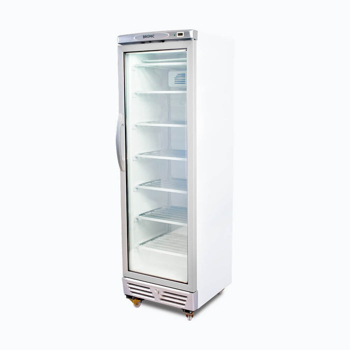 Bromic Upright Display Freezer - 300L - 1 Door - Flat Glass - UF0374S-NR