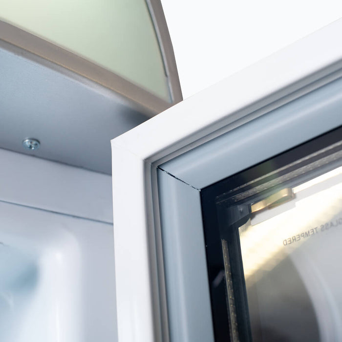 Bromic Upright Display Freezer - 300L - 1 Door - Flat Glass - Lightbox - UF0374LS-NR