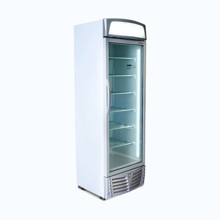 Bromic Upright Display Freezer - 480L - 1 Door - Flat Glass - UF0440LS-NR
