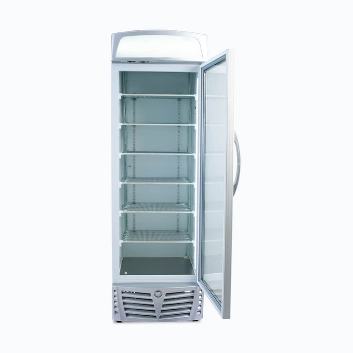 Bromic Upright Display Freezer - 480L - 1 Door - Flat Glass - UF0440LS-NR