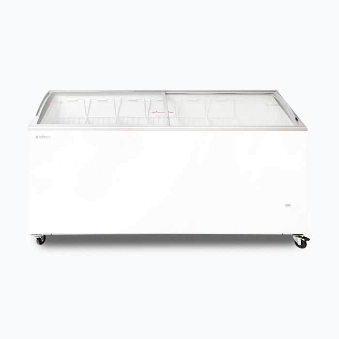 Bromic Display Chest Freezer - 555L -  Curved Glass Top - CF0600ATCG-NR