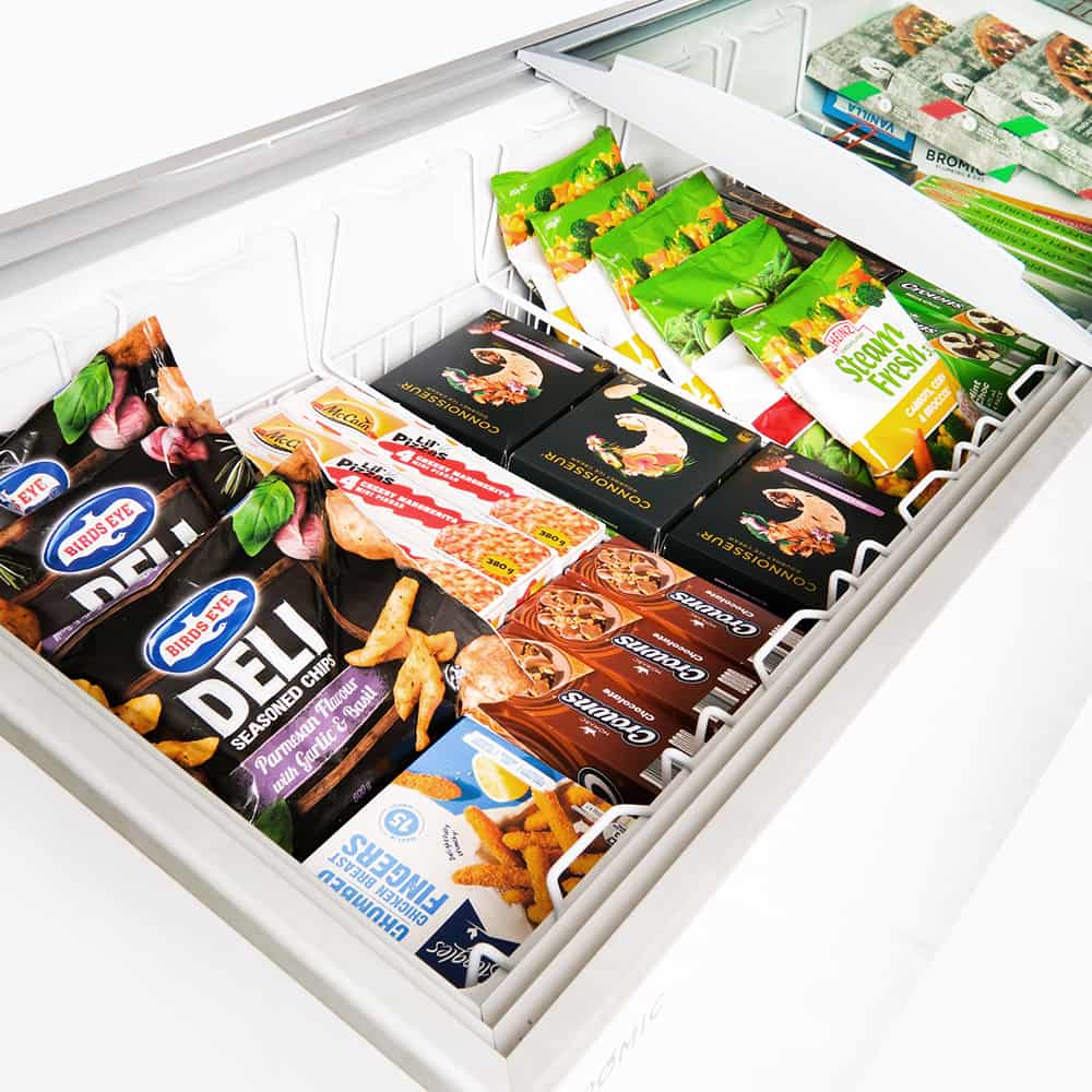 Bromic Display Chest Freezer - 555L - Curved Glass Top - CF0600ATCG-NR