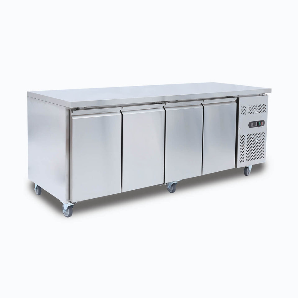Bromic Under Bench Fridge - 553L - 4 Doors - Stainless Steel - UBC2230SD-NR