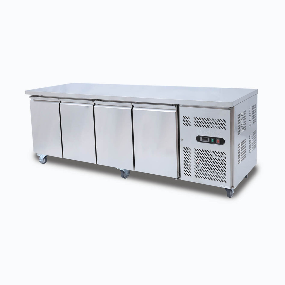 Bromic Under Bench Fridge - 553L - 4 Doors - Stainless Steel - UBC2230SD-NR