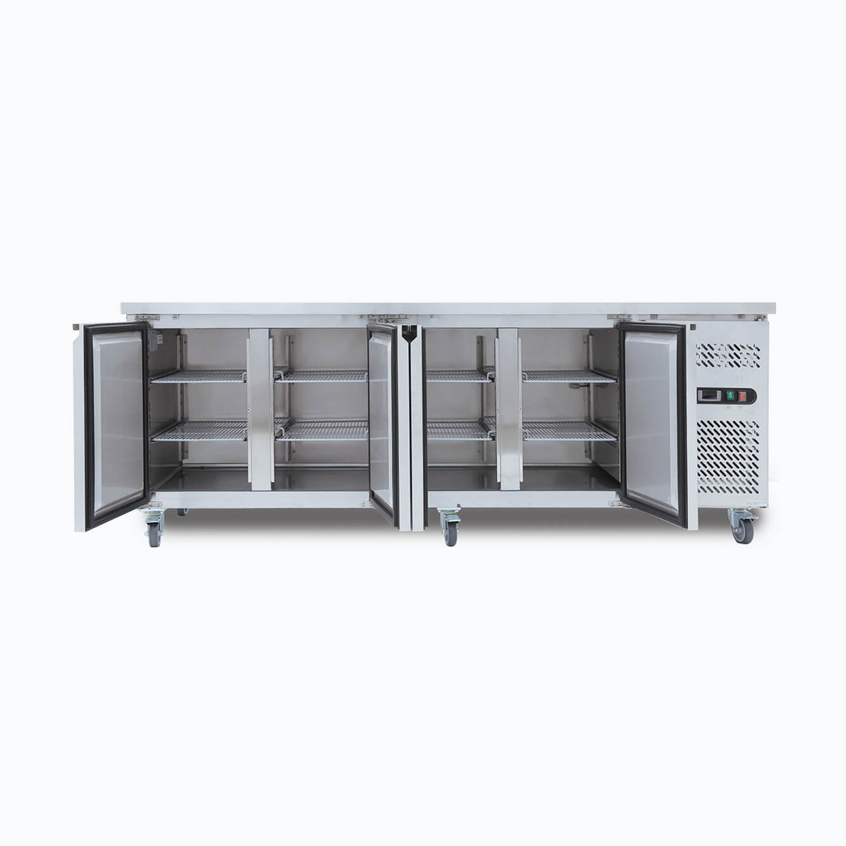 Bromic Under Bench Fridge - 553L - 4 Doors - Stainless Steel - UBC2230SD-NR