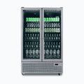 Bromic Upright Display Fridge - 1126L - 2 Door - Flat Glass - GM1100S-NR