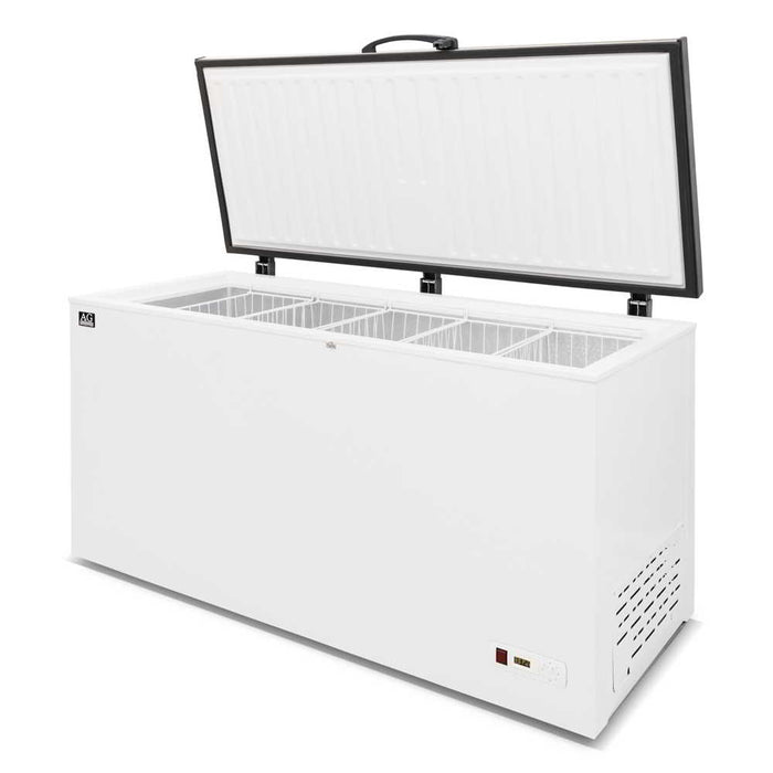 AG Stainless Lid Chest Freezer 450L - BD550S